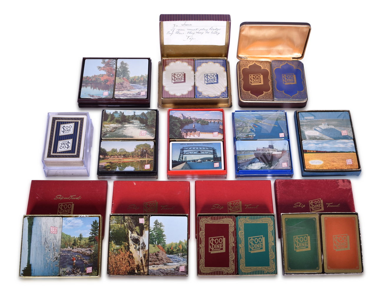 2661 - Twenty-Three Soo Line Railroad Playing Card Decks thumbnail