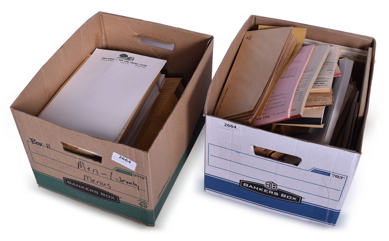 2664 - 1000+ Pages and Pieces of Unused New York Central Railroad Stationary thumbnail