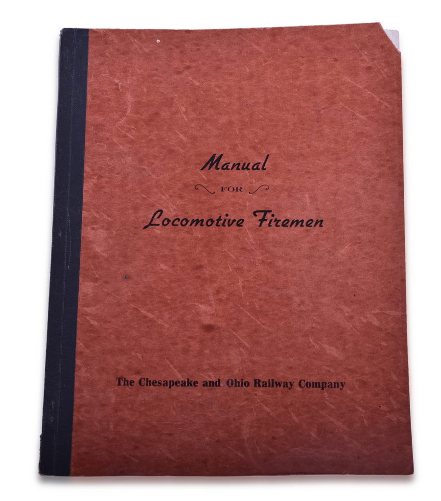 2051 - Chesapeake and Ohio Railway 1947 Manual for Locomotive Firemen thumbnail