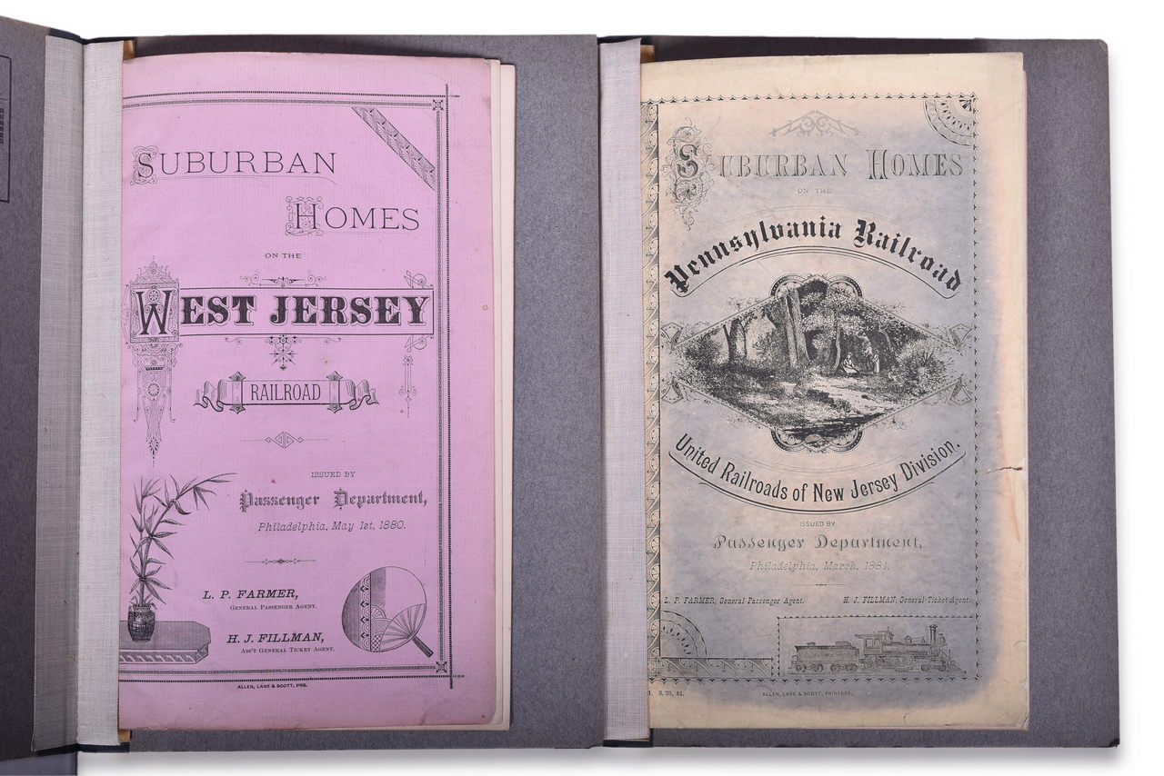 2089 - 1880 Suburban Homes on the West Jersey Railroad and 1881 Suburban Homes on the Pennsylvania Railroad thumbnail