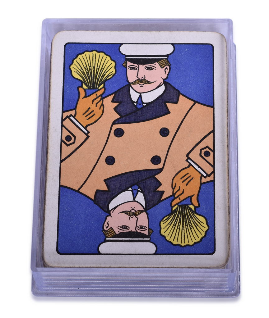 3507 - Shell Motor Spirit Man Advertising Wide Playing Card Deck Goodall London thumbnail