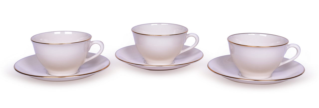 3003 - Three Chicago, Milwaukee, St. Paul & Pacific Railroad China Olympian Teacup & Saucer Sets thumbnail