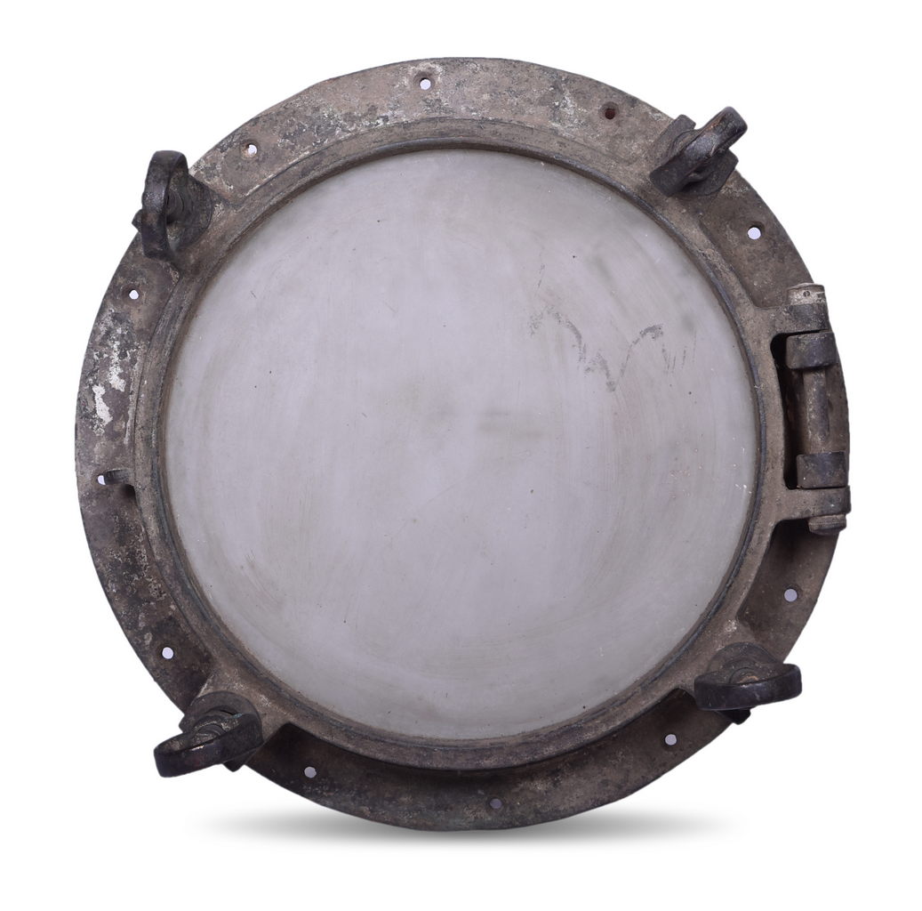 3552 - Large Brass Nautical Ship Porthole 18 1/2