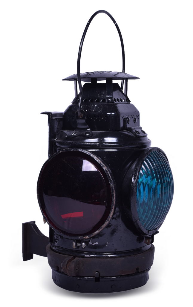 3058 - Erie Railroad Adlake Railroad Caboose Right Marker Lamp thumbnail