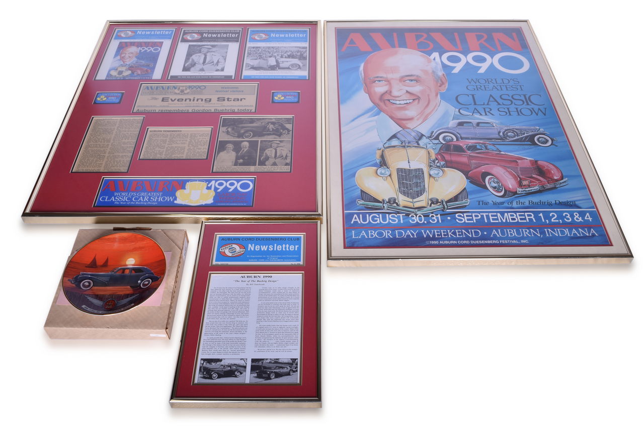 3574 - Gordon Buehrig / Auburn 1990 Year of the Buehrig Design Ephemera thumbnail