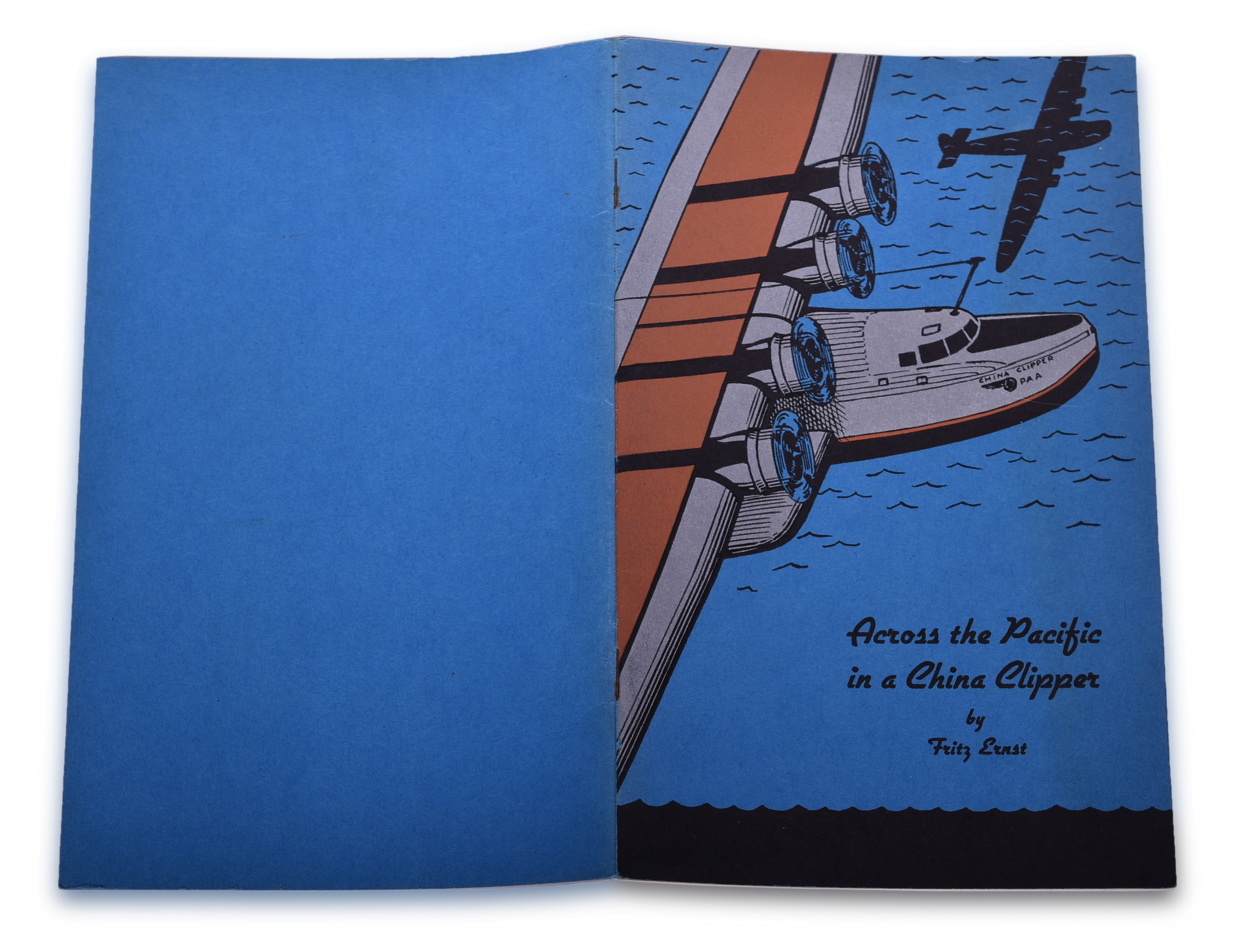 3575A - Across the Pacific in a China Clipper - Fritz Ernst Signed Copy thumbnail