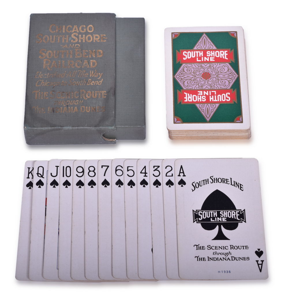 3113 - Chicago, South Shore & South Bend Railroad South Shore Line Playing Cards thumbnail