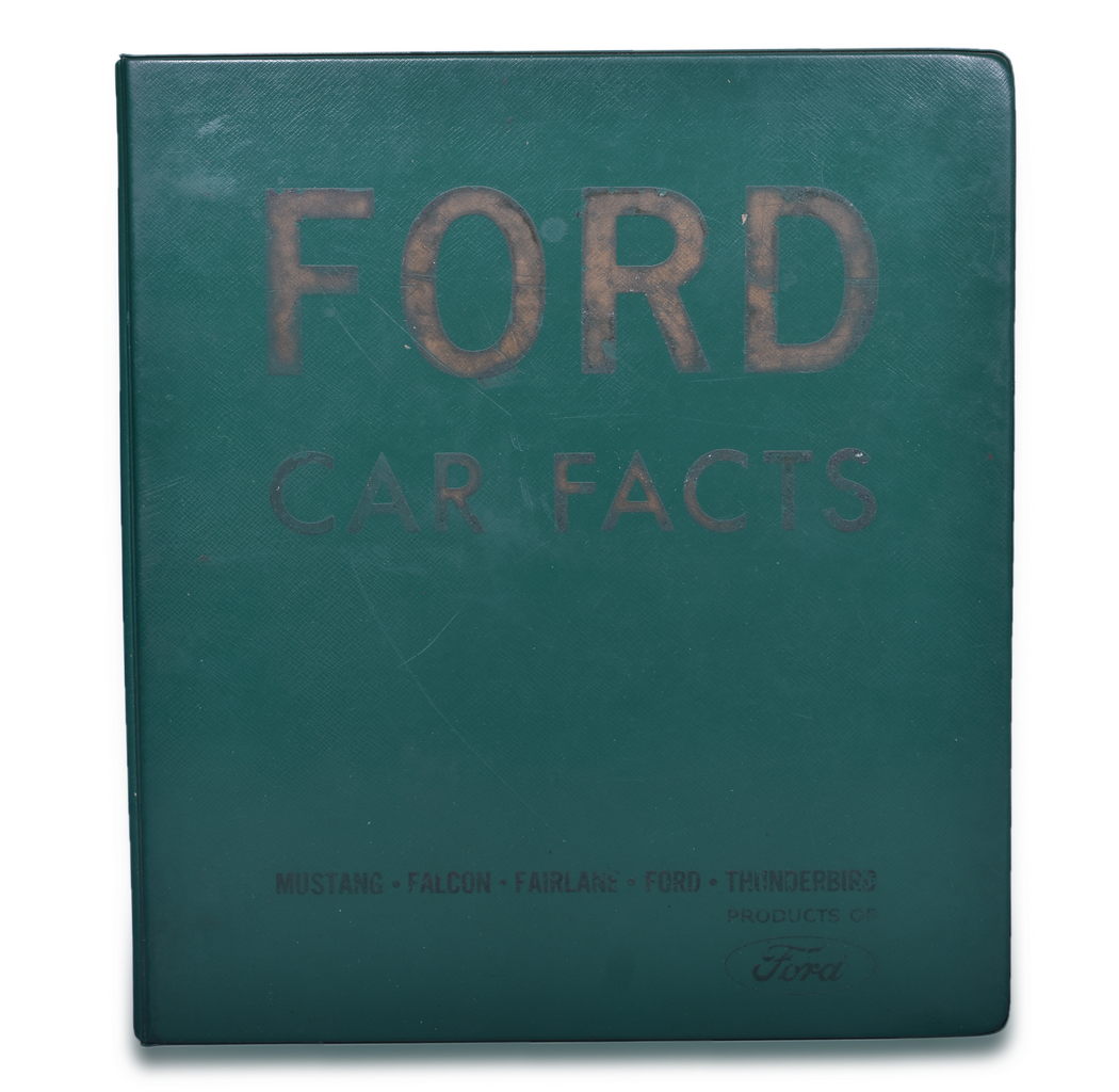 3625 - 1966 Ford Car Facts Dealership Sales Book w/ Paint Colors Page, Price List, Quick Facts, and More thumbnail
