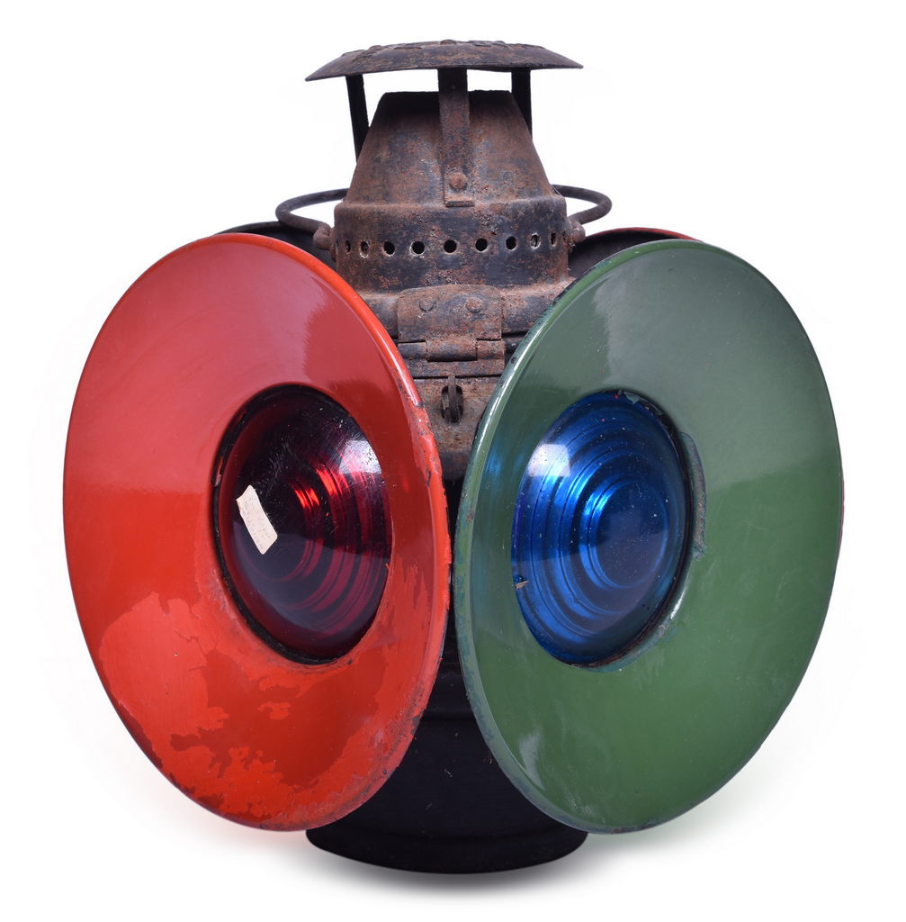 3126 - Adams & Westlake Switch Lamp w/ Red, Green, and Yellow Day Targets thumbnail