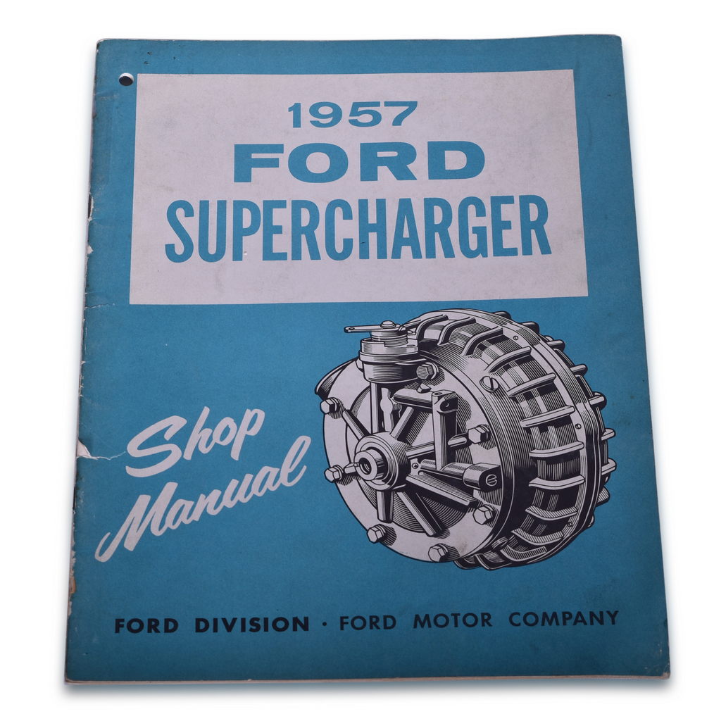 3631 - 1957 Ford Supercharger Shop Manual thumbnail