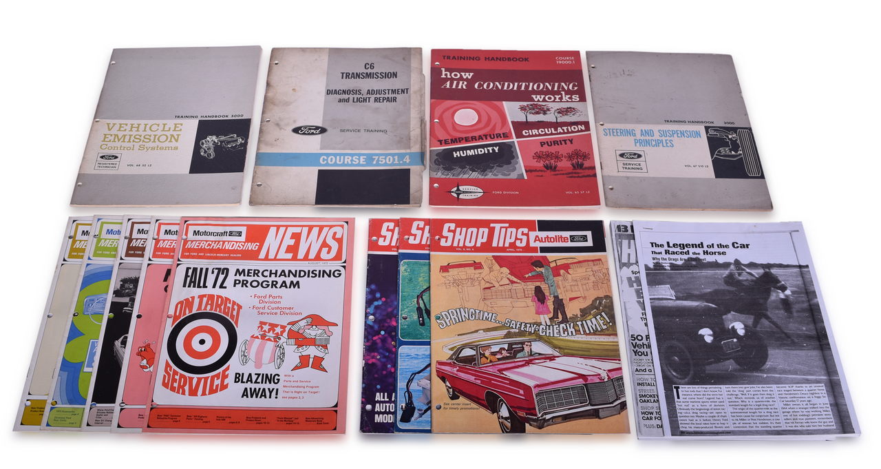 3632 - Ford Dealership Service Literatures - Motorcraft Merchandising News, Autolite Shop Tips, Repair Training Manuals thumbnail
