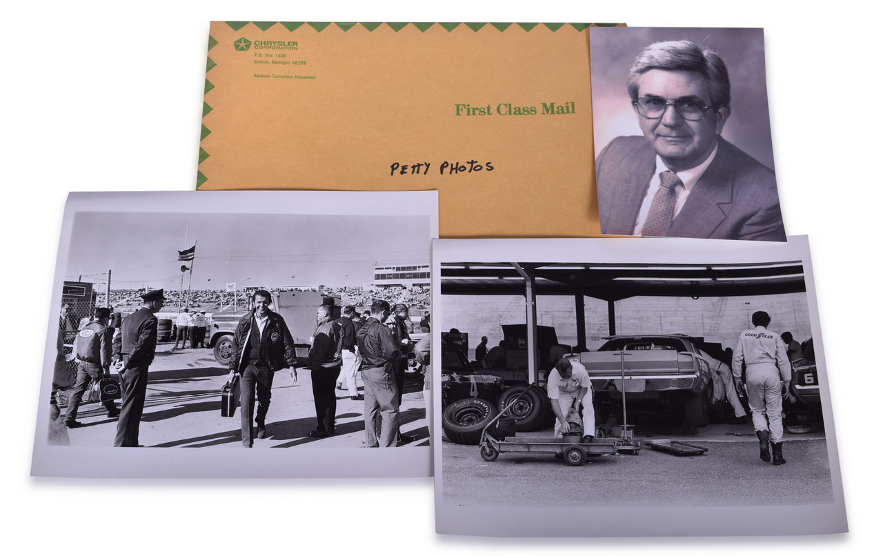 3635 - Two Chrysler Richard Petty Media Promotional Photos thumbnail