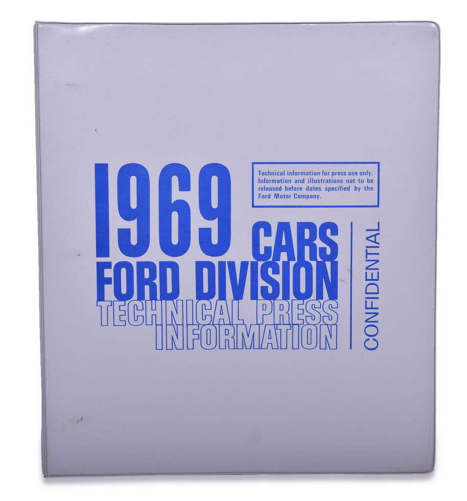 3640 - 1969 Ford Confidential Dealer Technical Data Book thumbnail