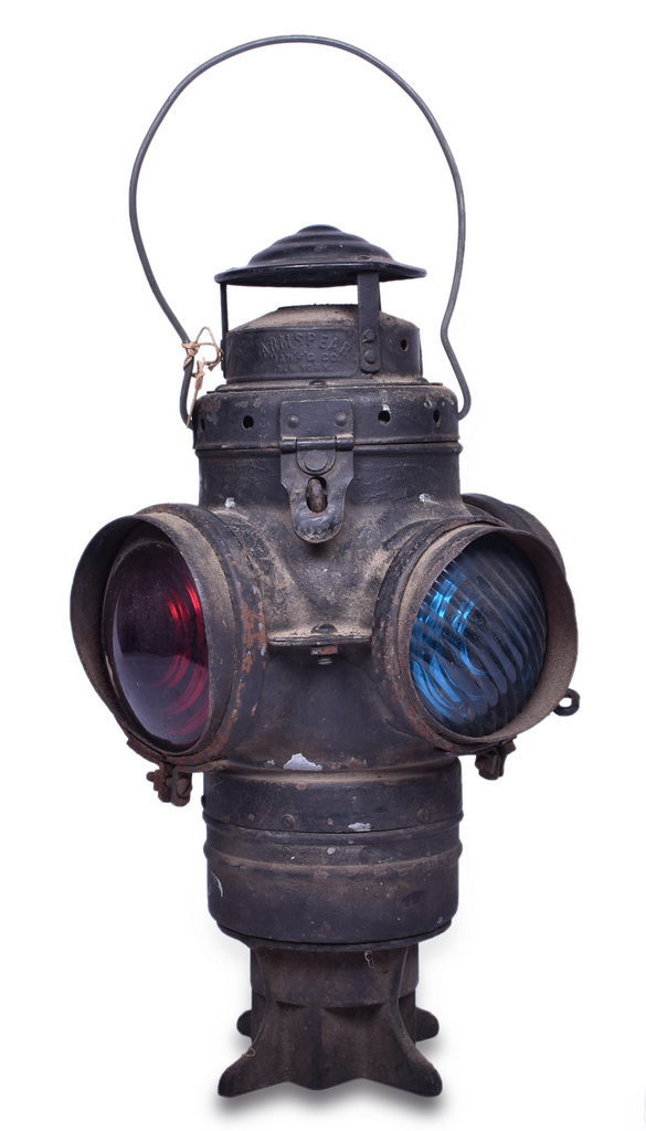 3140 - Armspear Norfolk and Western Railroad Switch Lamp thumbnail