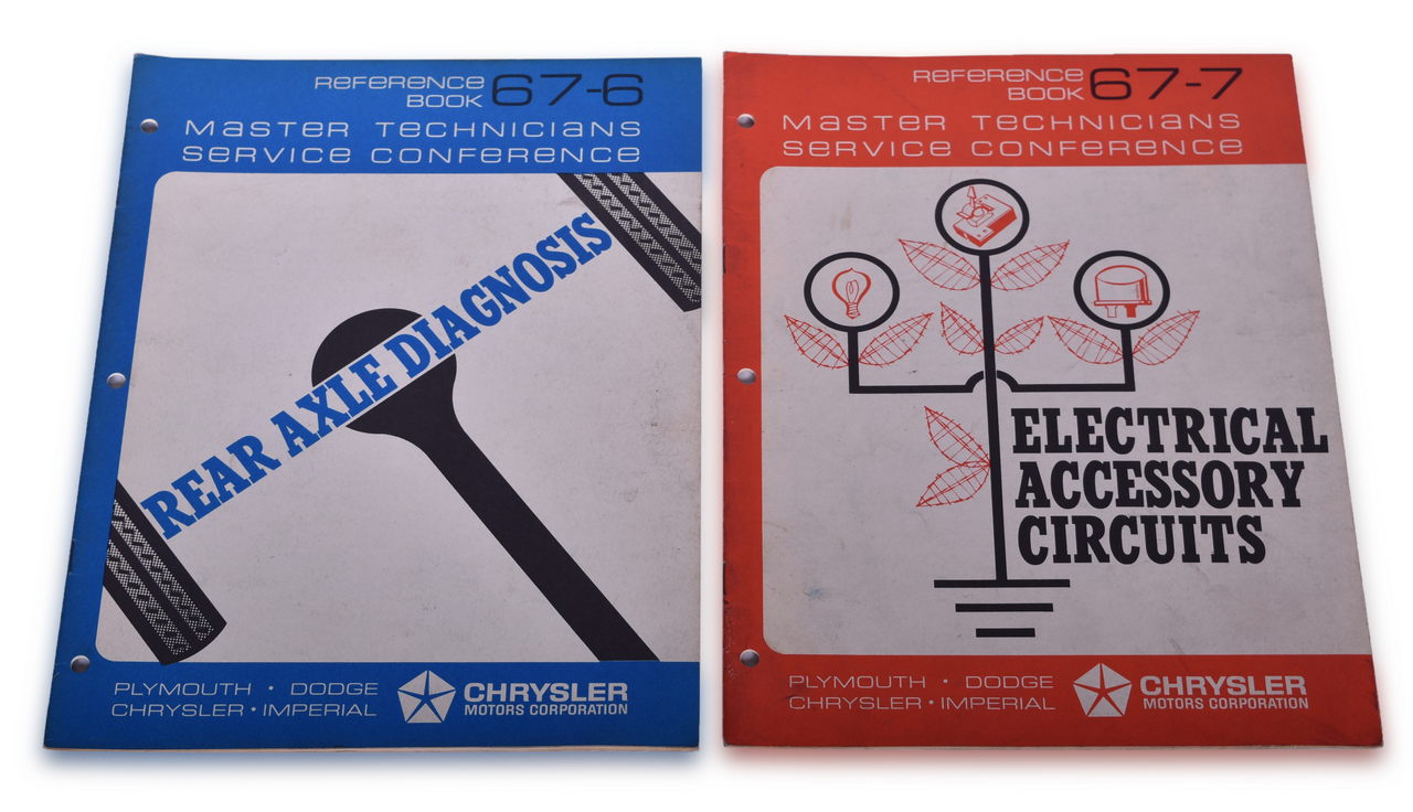 3647 - 1967 Chrysler Dealership / Technician Literature - Rear Axle Diagnosis and Electrical Accessory Circuits thumbnail