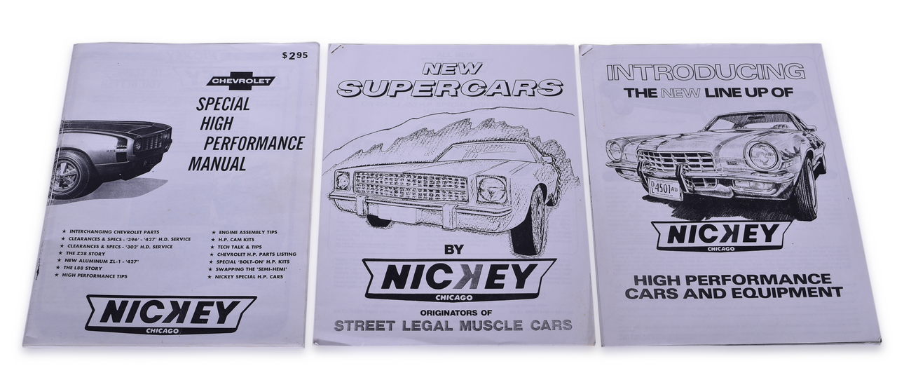 3661 - Nickey Chevrolet Chicago High Performance Manuals and Papers thumbnail