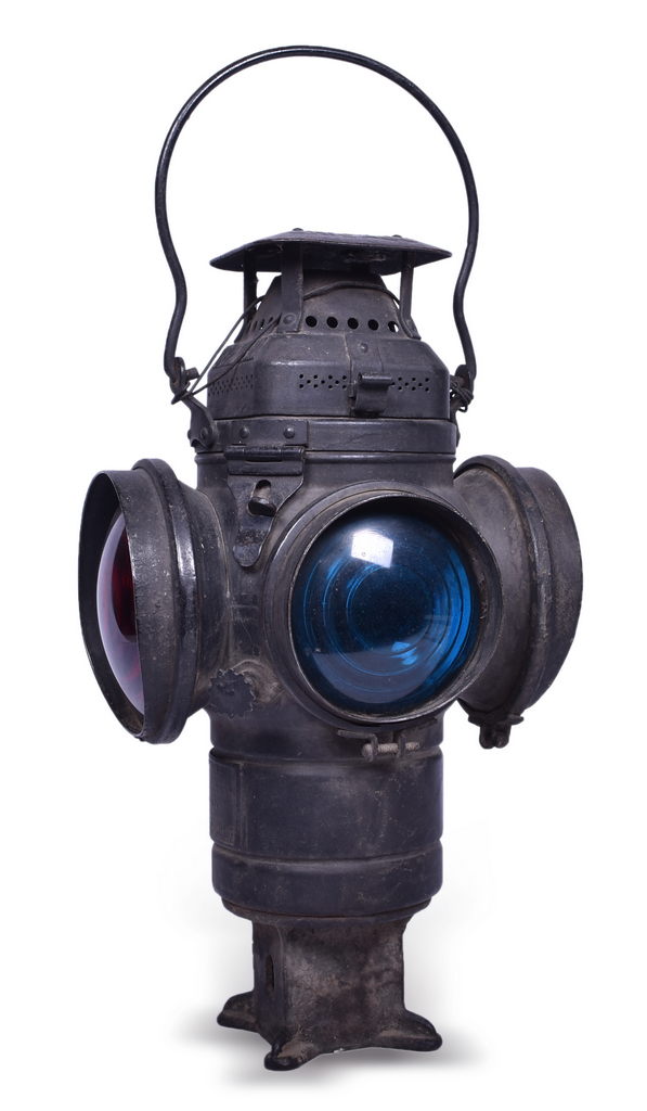 3170 - Chicago and North Western Railroad Adams & Westlake Switch Lamp thumbnail