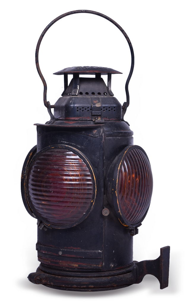 3172 - Adams & Westlake New York Central Railroad Caboose Marker Lamp thumbnail