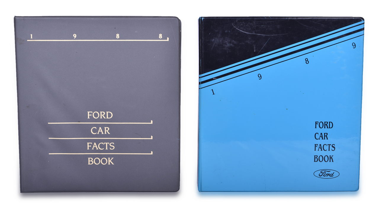 3685 - 1988 and 1989 Ford Car Facts Books thumbnail