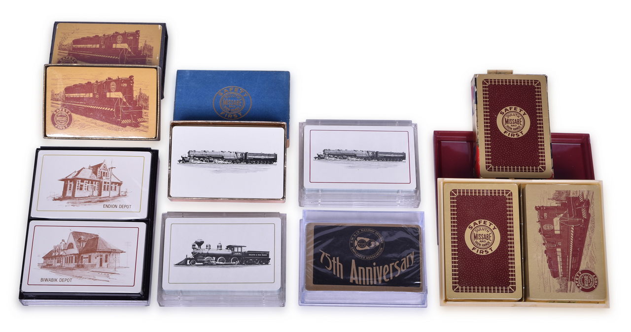 3185 - Ten Duluth, Missabe & Iron Range Railroad Playing Card Decks thumbnail