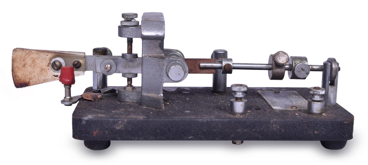 3191 - Les Logan Speed-X Model 500 Telegraph Key San Francisco thumbnail