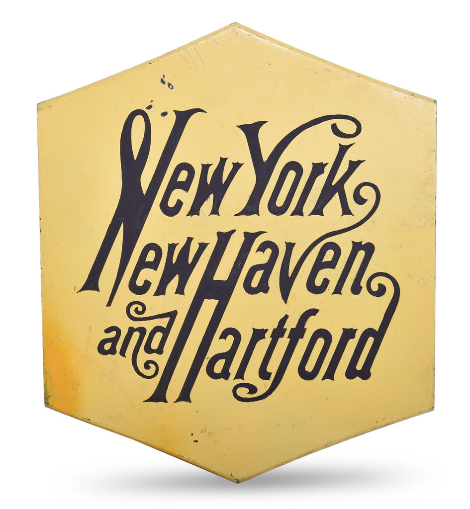 3200 - New York, New Haven & Hartford EP-4 Cast Aluminum Electric Locomotive Nose Plate thumbnail