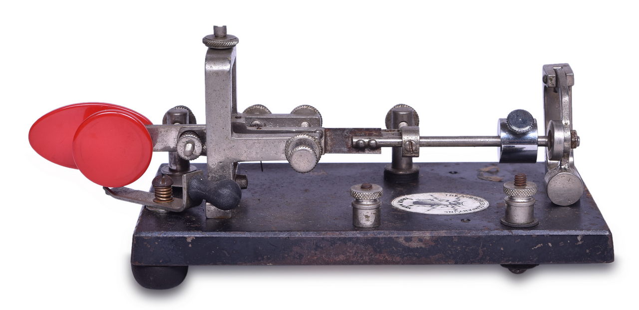 3207 - Vibroplex Company Bug Telegraph Key thumbnail