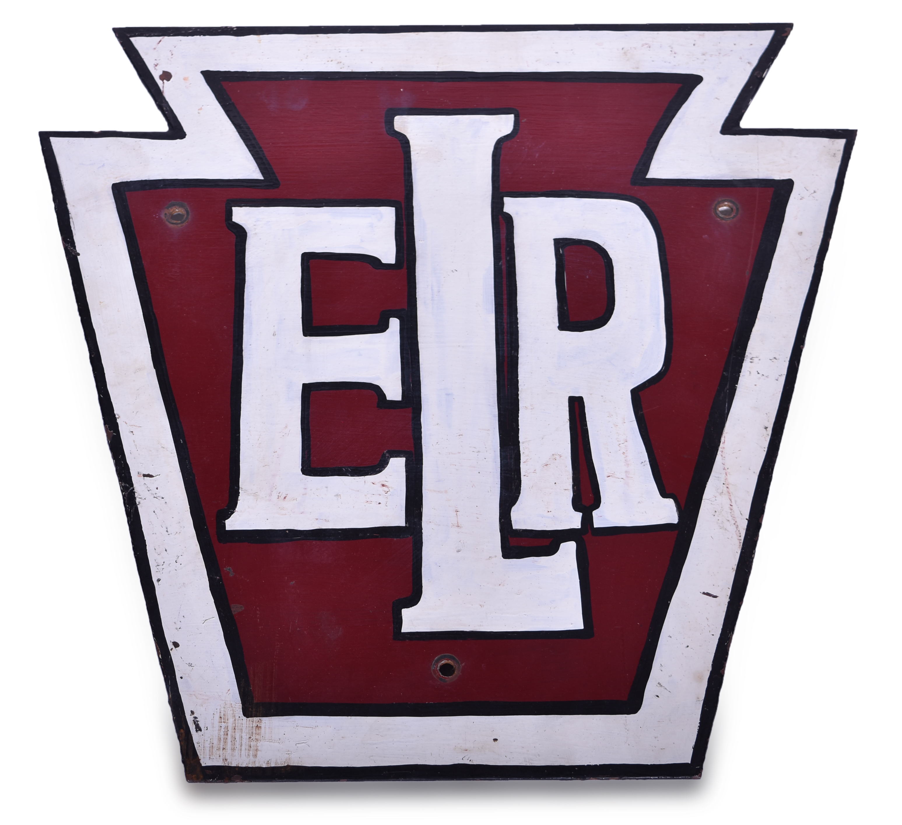 3315 - Steel Logansport and Eel River Railroad Pennsylvania Keystone Painted with LER thumbnail
