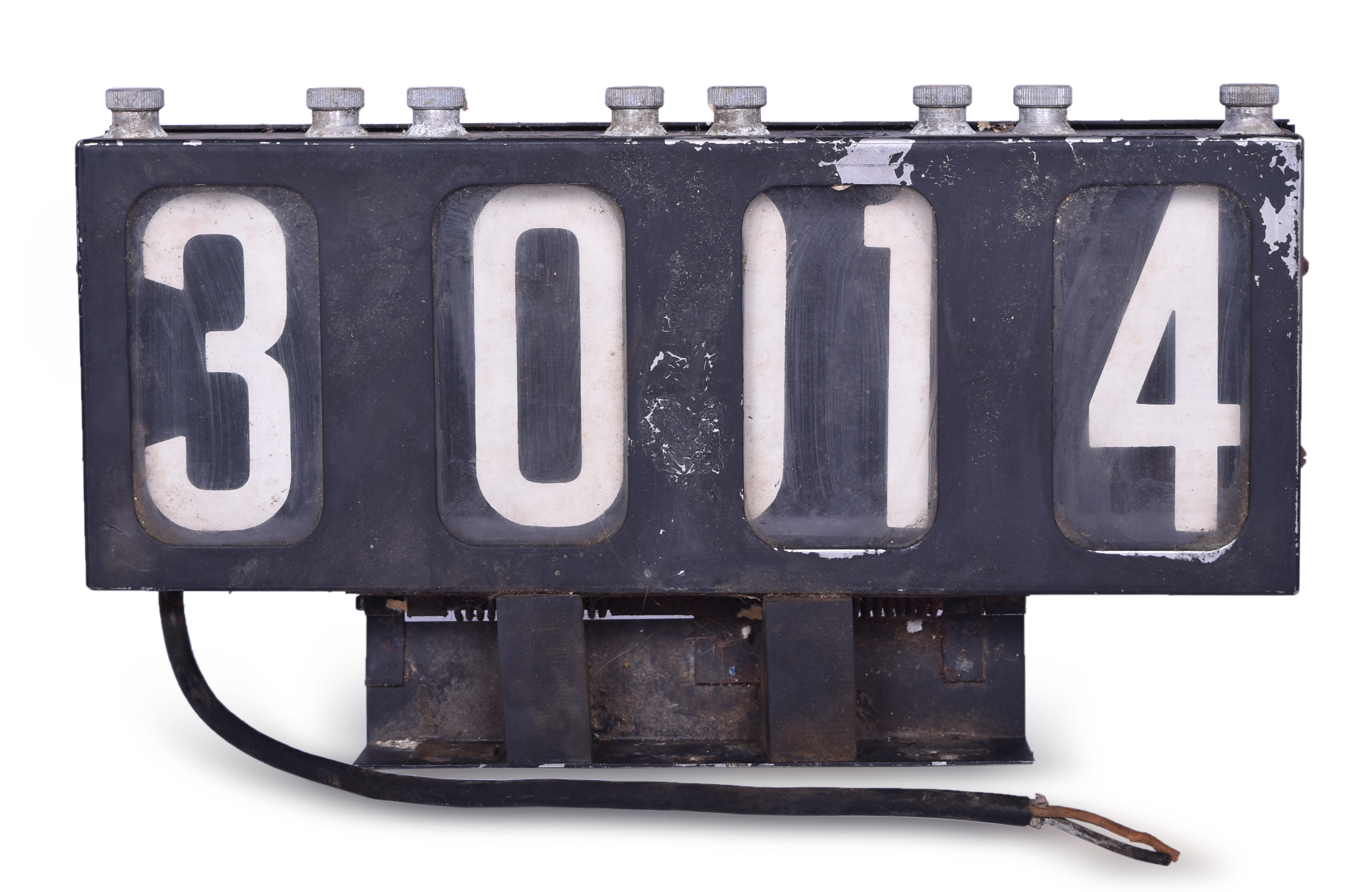 3340 - Railroad Passenger Car Number Board thumbnail