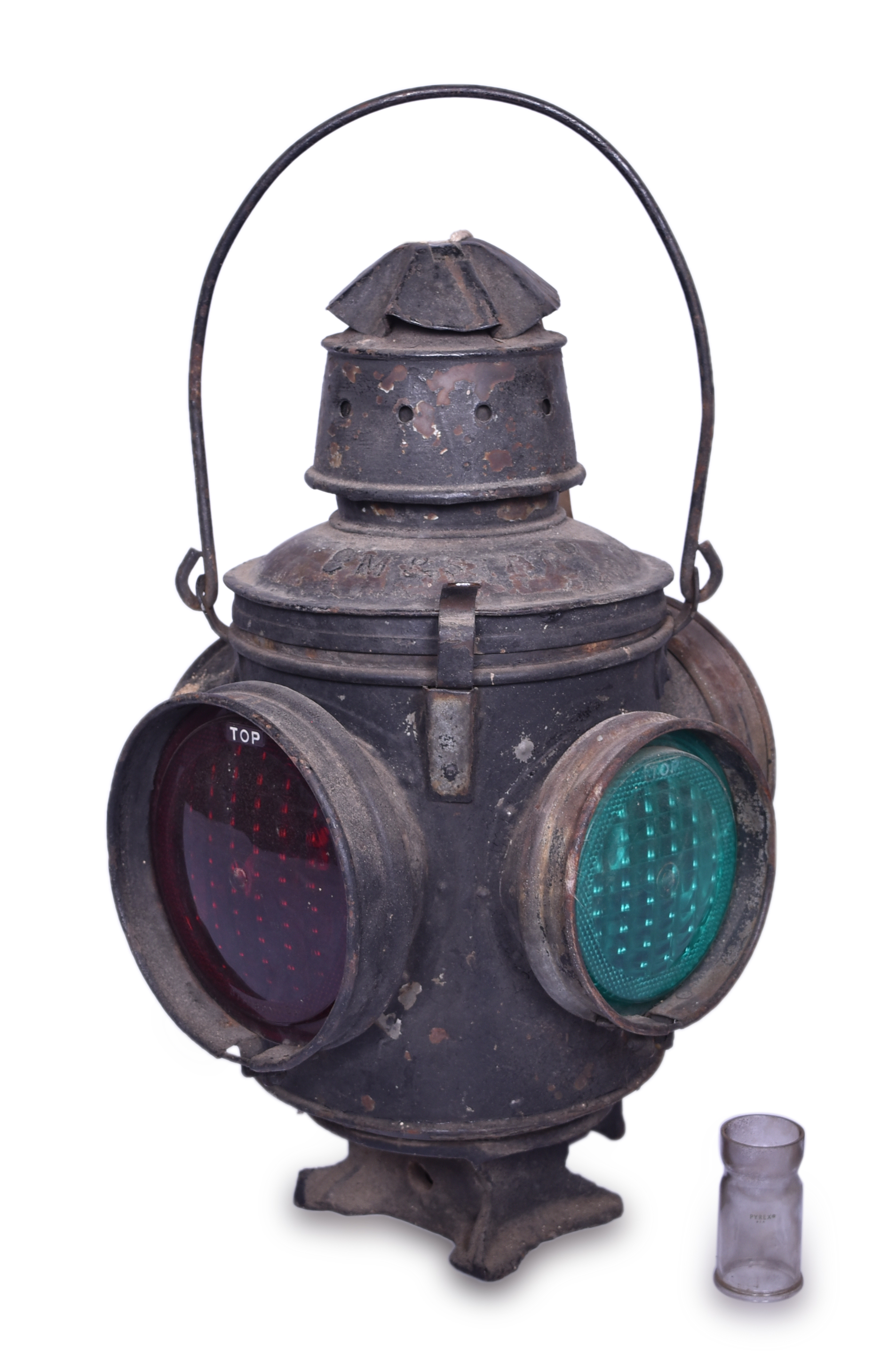 3350 - Milwaukee Road Railroad Switch Lamp thumbnail