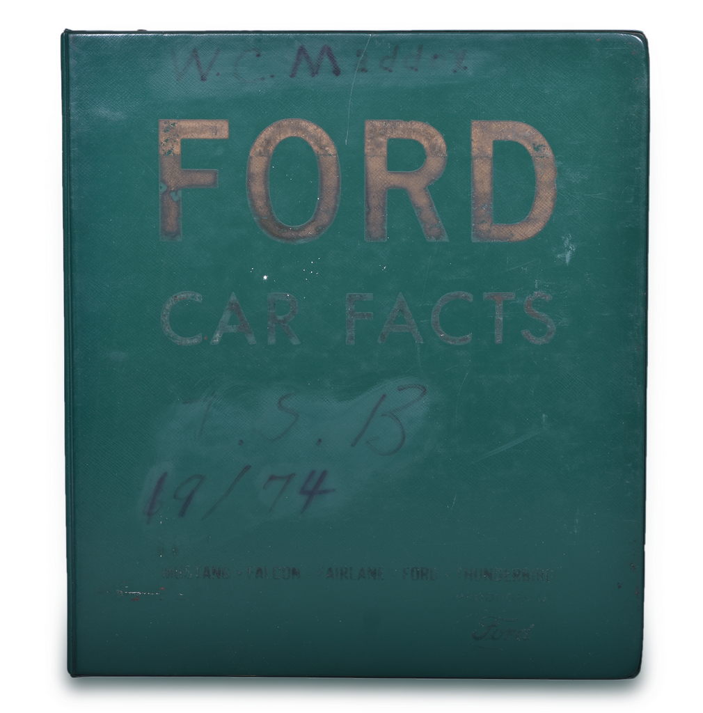 3621 - 1969 Ford Dealership Car Fact Book - Mustang, Falcon, Thunderbird, F Series, and More thumbnail