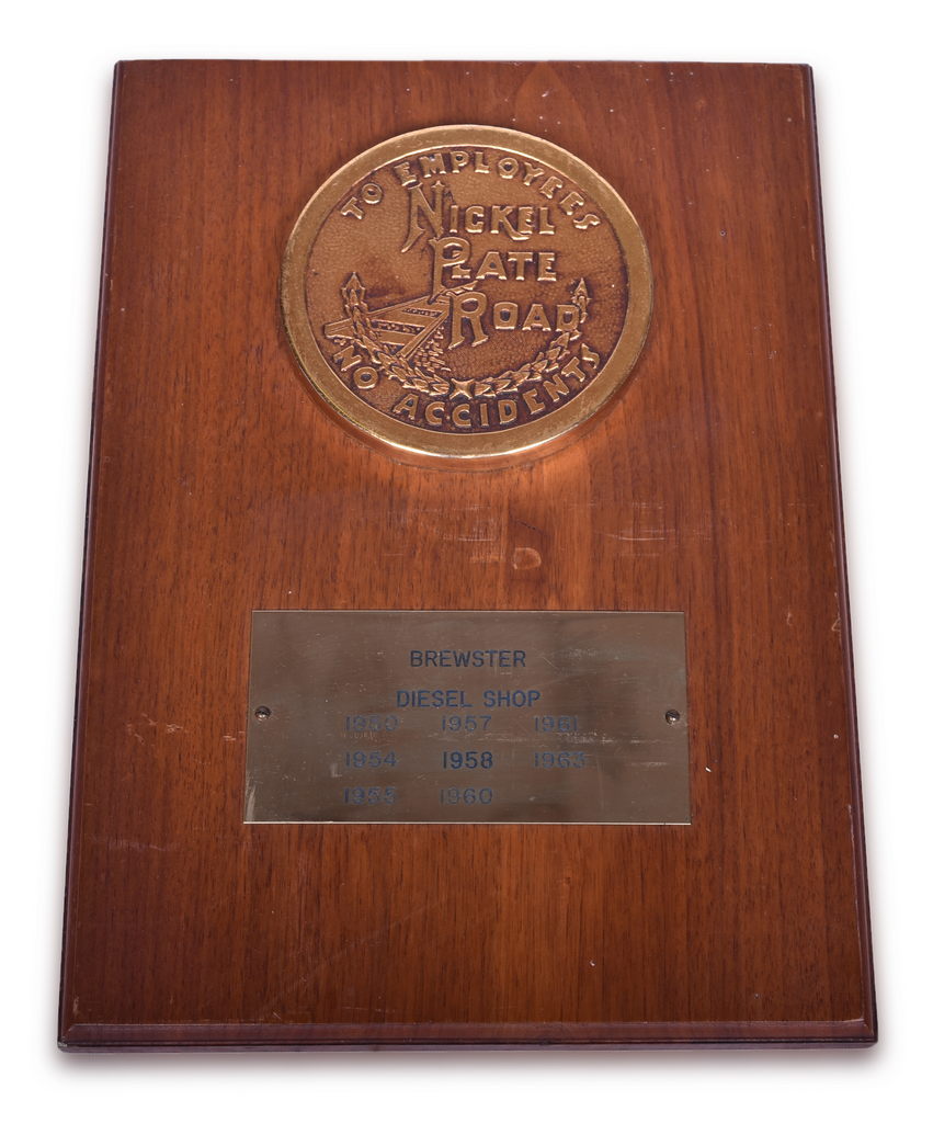 4406 - Nickel Plate Railroad Brewster, Ohio Diesel Shop Safety Award thumbnail