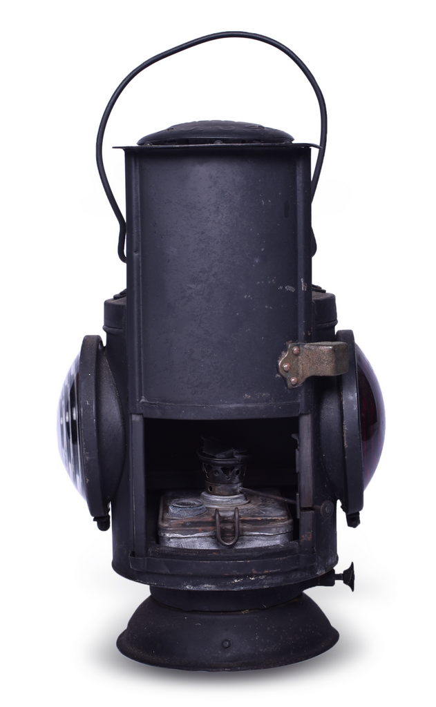 4436 - Dressel Unmarked Railroad Marker Lantern thumbnail