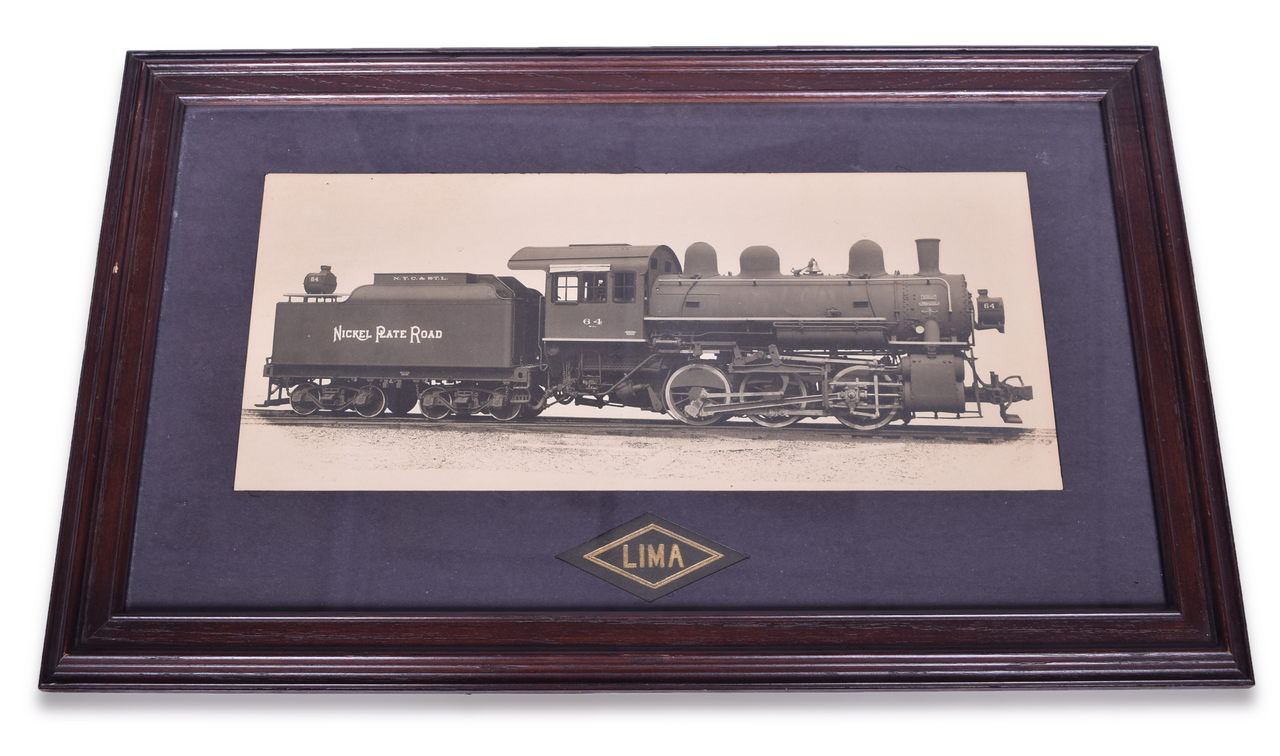 4502 - Lima Locomotive Works Nickel Plate 0-6-0 Builders Photograph thumbnail