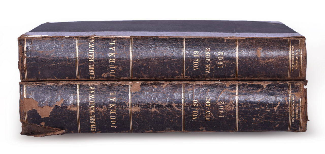 4533 - 1902 Street Railway Journal Encyclopedias Volume 19 and 20 thumbnail