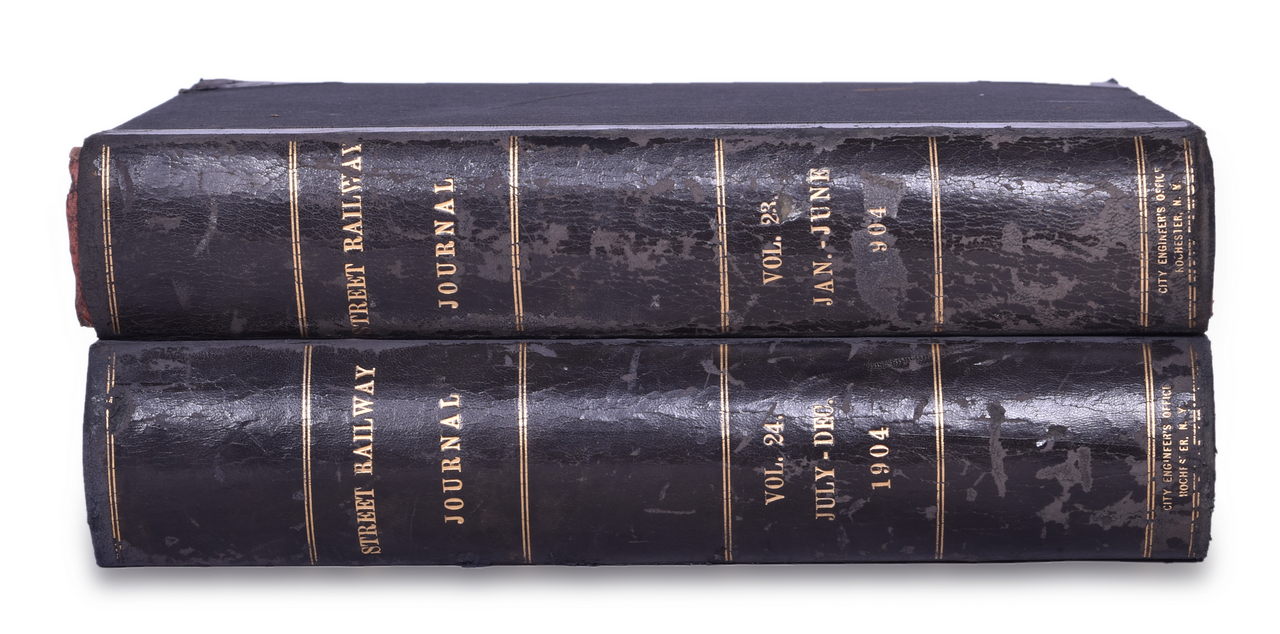 4537 - 1904 Street Railway Journal Encyclopedias Volume 23 and 24 thumbnail