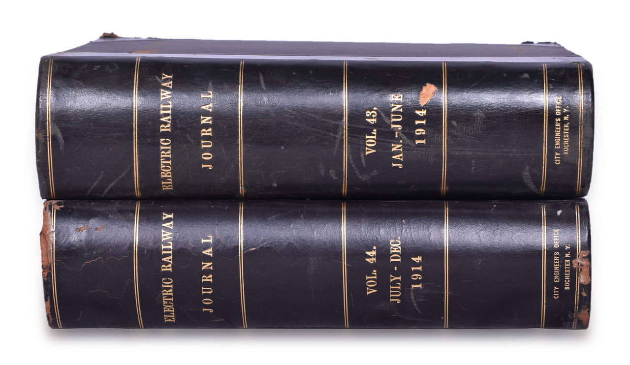 4551 - 1914 Electric Railway Journal Encyclopedias Volume 43 and 44 thumbnail