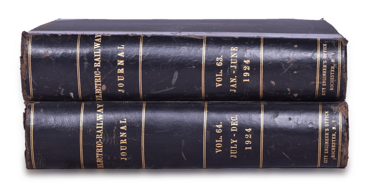 4565 - 1924 Electric Railway Journal Encyclopedias Volume 63 and 64 thumbnail