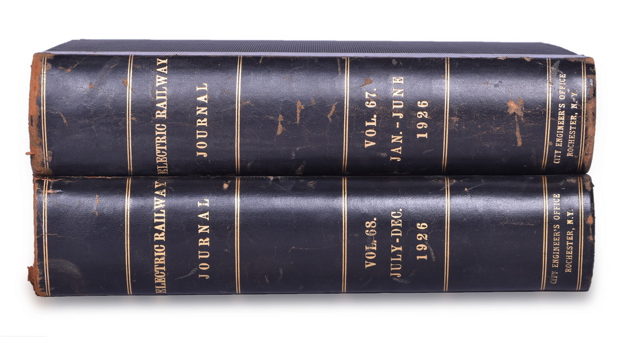 4569 - 1926 Electric Railway Journal Encyclopedias Volume 67 and 68 thumbnail