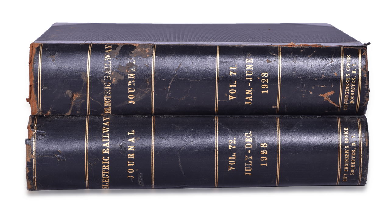 4573 - 1928 Electric Railway Journal Encyclopedias Volume 71 and 72 thumbnail