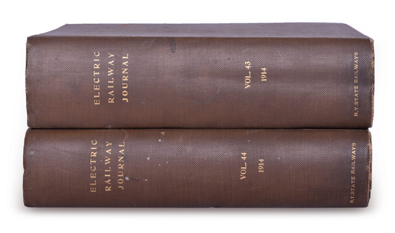4591 - 1914 Electric Railway Journal Encyclopedias Volume 43 and 44 thumbnail