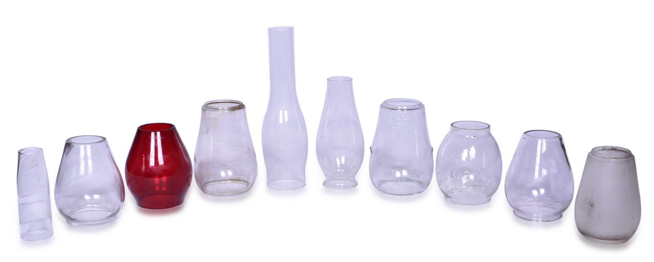 4630 - Seven Lantern Globes - Dietz, Pyrex, Kopp, and More thumbnail