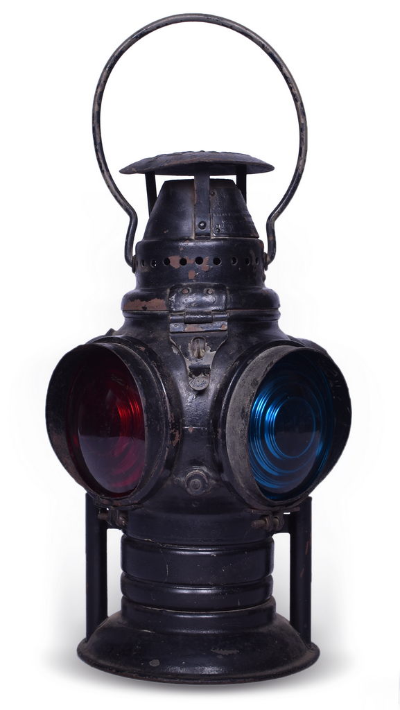 4631 - Adams & Westlake Union Pacific Railroad Fork Mount Switch Lamp thumbnail