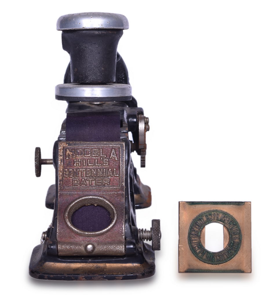 4652 - Colorado and Southern Railway Ticket Dater w/ Fort Collins Dater Die thumbnail