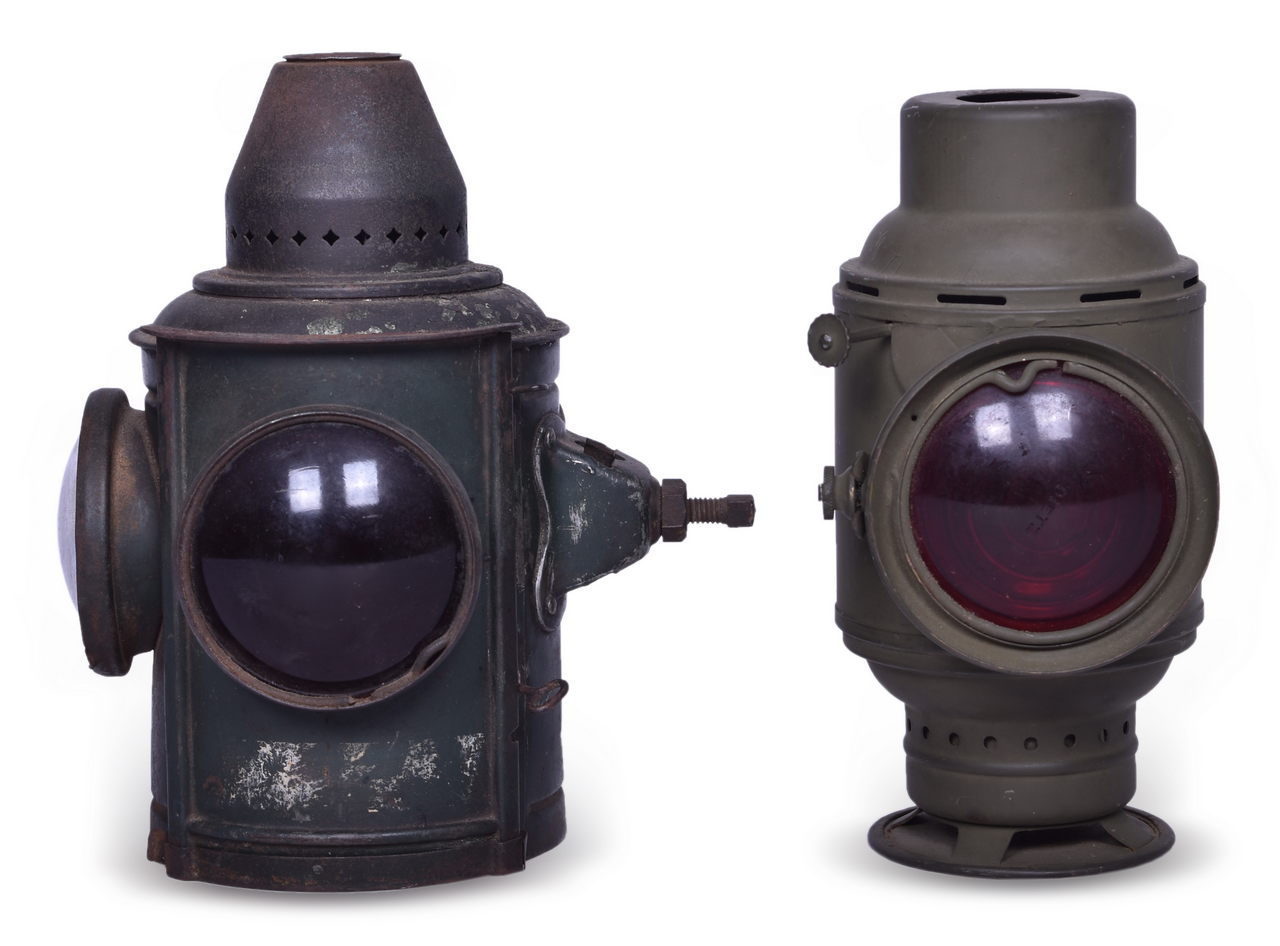 4673 - Pair of Short Lantern Marker/Driving Lamps thumbnail
