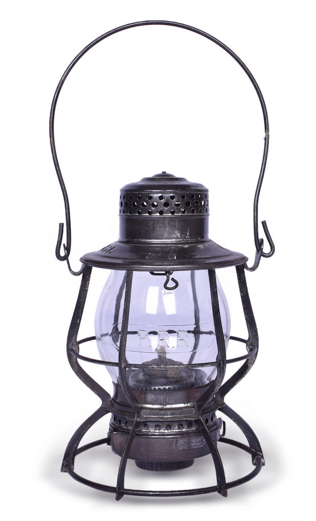 4014 - Keystone Casey Pennsylvania Railroad Lantern w/ Cast Clear Pennsylvania Globe thumbnail