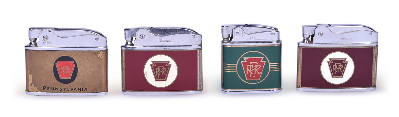 4088 - Group of Four Pennsylvania Railroad Lighters thumbnail