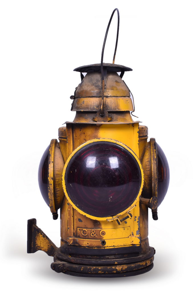 4102 - Handlan Chesapeake and Ohio Railroad Caboose Marker Lamp thumbnail