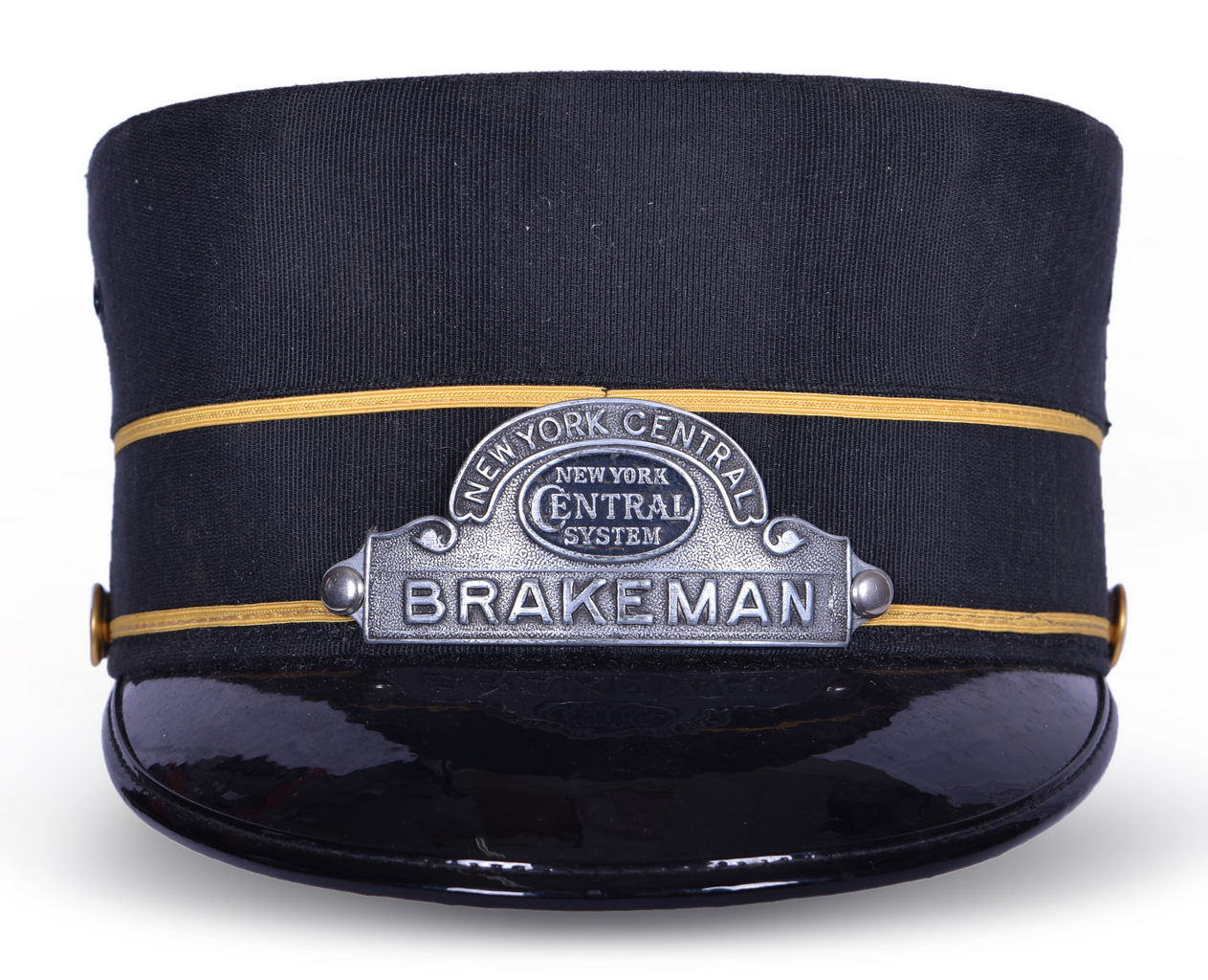 4124 - New York Central Railroad Brakeman Cap by Hankin Bros thumbnail