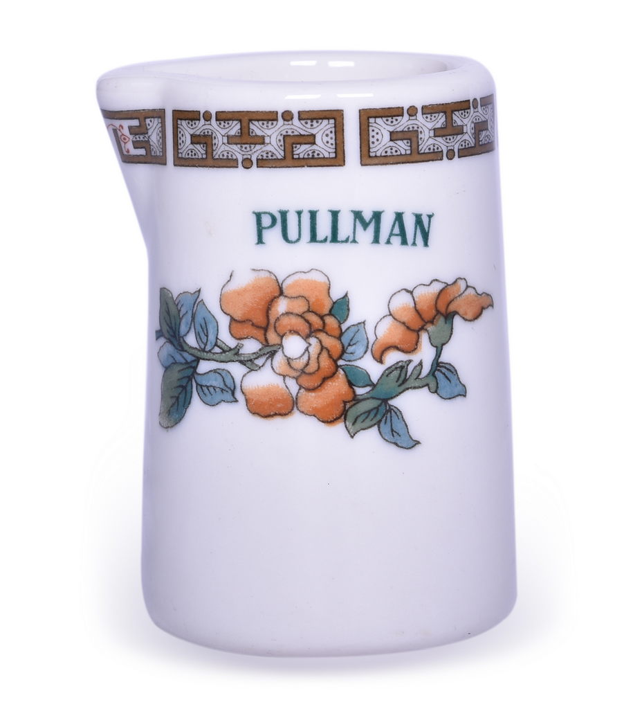4163 - Pullman Railroad China Indian Tree No Handle Creamer thumbnail